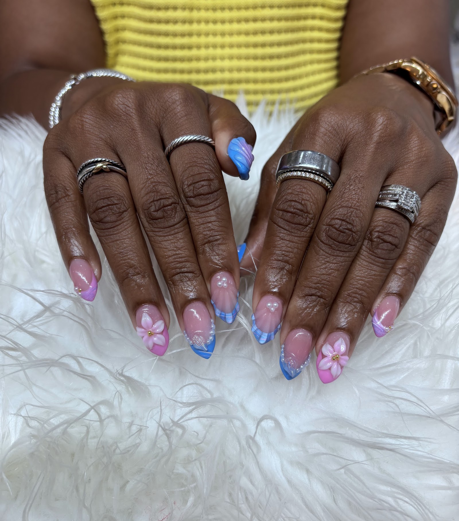 Nu Nail Bar & Lashes nail work in Columbia, South Carolina